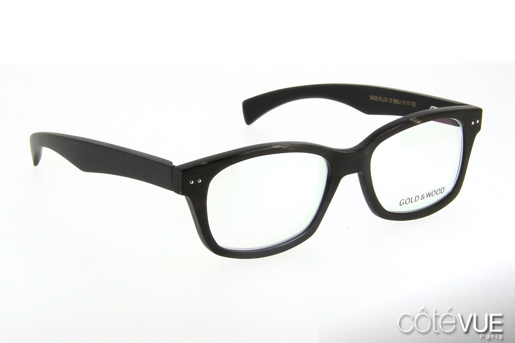 lunettes gold et wood enfant 1