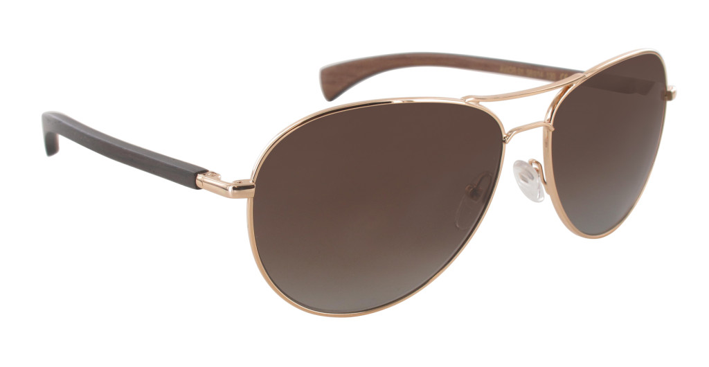 lunettes de soleil gold et wood 1
