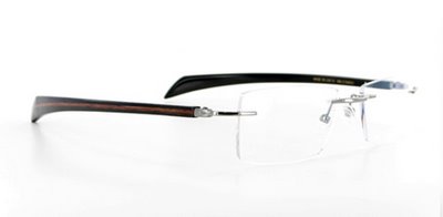 lunettes gold et wood 1