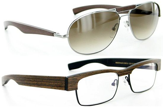 lunettes gold et wood 4