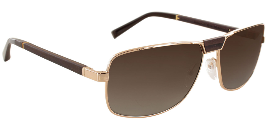 lunettes gold et wood 6
