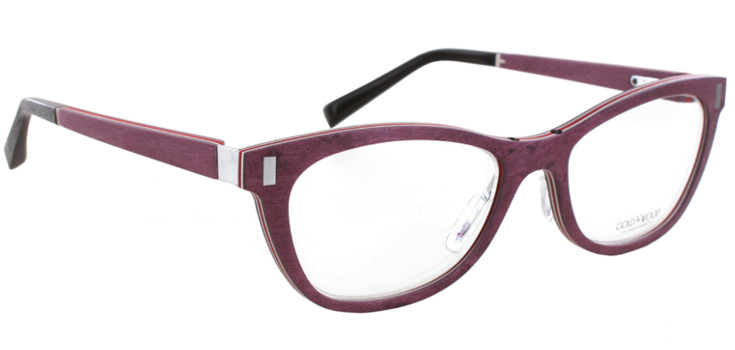 lunettes gold et wood femme 2