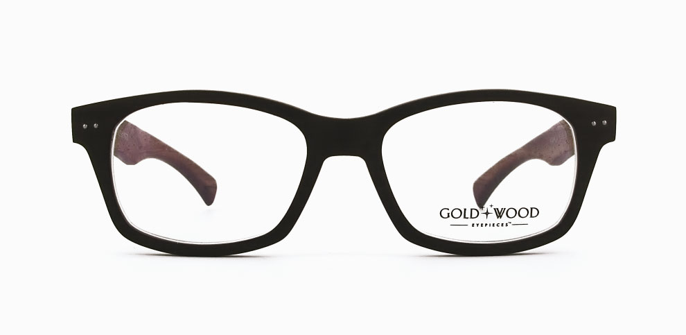 lunettes gold et wood femme 1